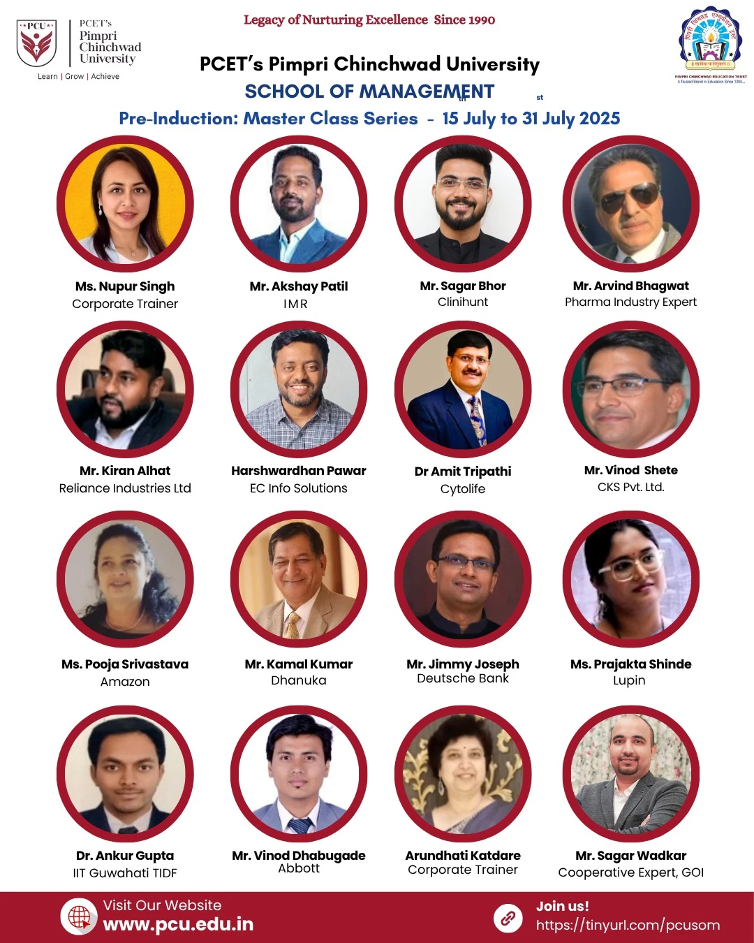 Pre-Induction Master Class