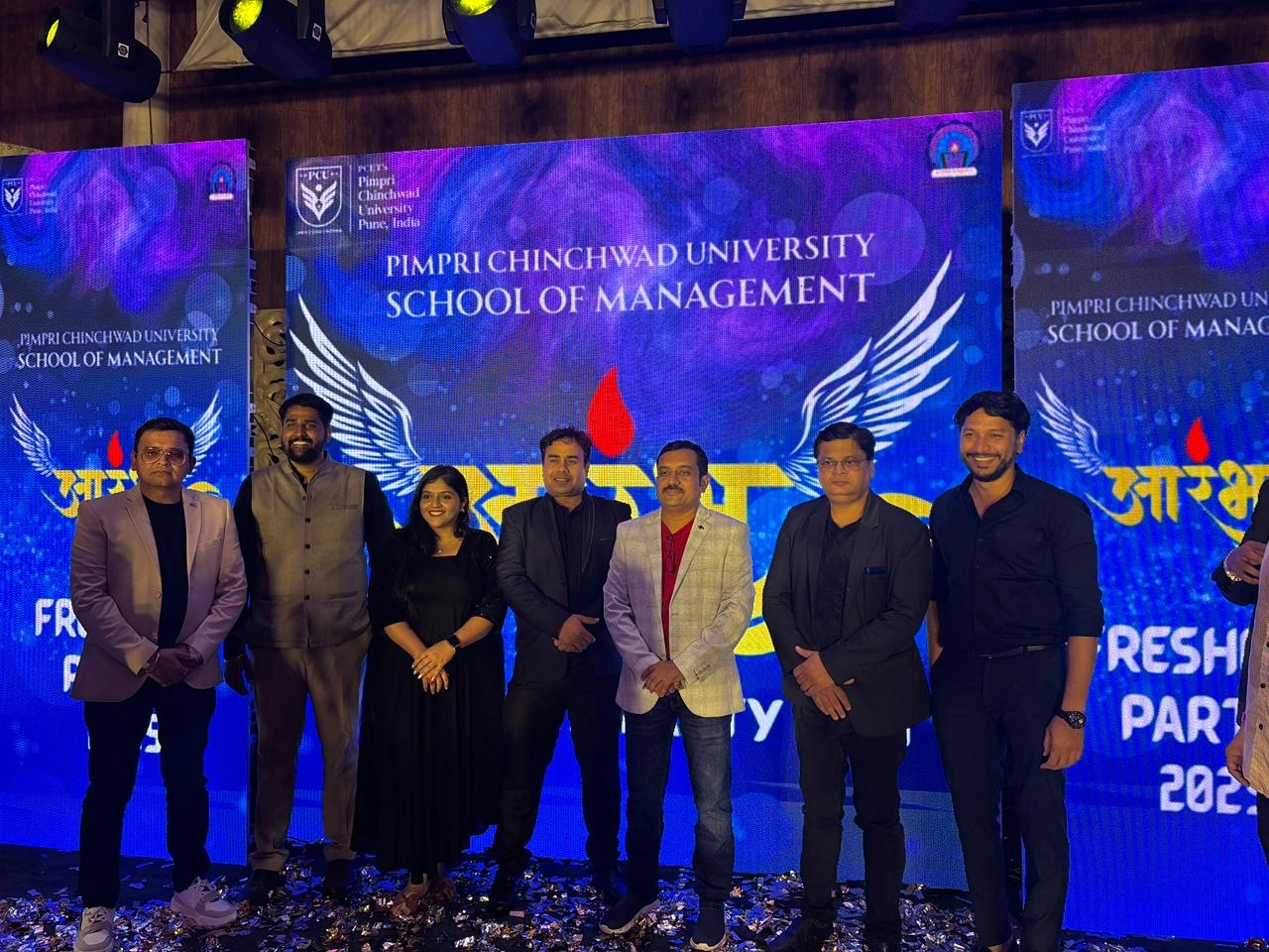 Fresher’s Party for FY MBA Students at Sunny World