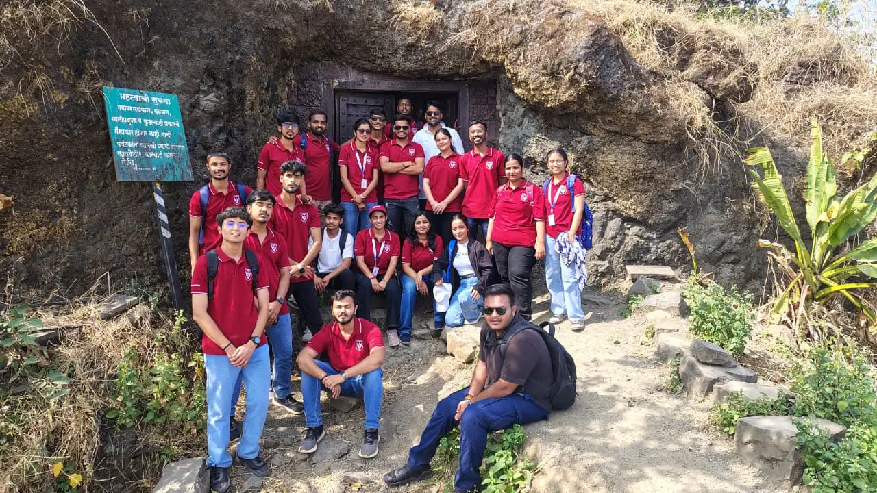SOM Students Conquer Tikona Fort with Adventure and Purpose